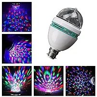 Beautiful Crystal Rotating Magic Disco LED Light With Bluetooth Connectivity-thumb1