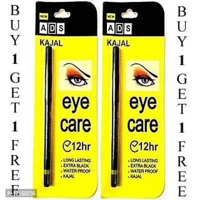 Elecsera Water Proof 12 Hour Long-Lasting Eye Care Kajal Pencil (Black)-thumb2
