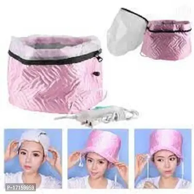 Elecsera Hair Cap Treatment Spa Electric Heat Cap Hair Steamer-thumb3