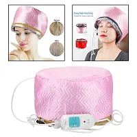 Elecsera Hair Cap Treatment Spa Electric Heat Cap Hair Steamer-thumb3