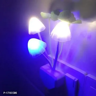Elecsera Mushroom Light Automatic Sensor ON/Off Night Lamp (10 cm) Night Lamp (12 cm, Multicolor)