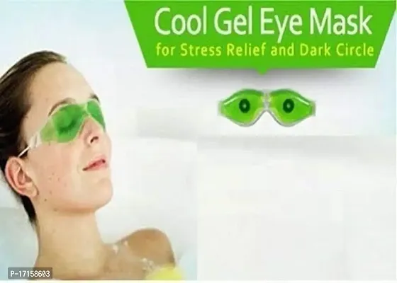 Elecsera Pack Of 3 Gel Aloe Vera Eye Mask Cool Eye Mask (10 ml)-thumb2