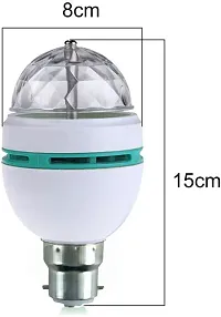 Beautiful Crystal Rotating Magic Disco LED Light With Bluetooth Connectivity-thumb1