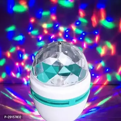 Beautiful Crystal Rotating Magic Disco LED Light With Bluetooth Connectivity