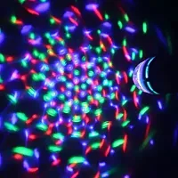 Beautiful Crystal Rotating Magic Disco LED Light With Bluetooth Connectivity-thumb1