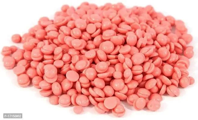 Elecsera Hard Body WaxBeans Bag Removal Cream Wax Beans Depilatory BodyHair Epilation Removal,100gm(Pink) Multicolour-thumb2