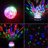 Beautiful Crystal Rotating Magic Disco LED Light With Bluetooth Connectivity-thumb1