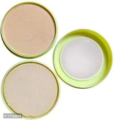 Elecsera 2IN1 COMPACT GREEN TEA Compact (Skin, 24 g)-thumb2