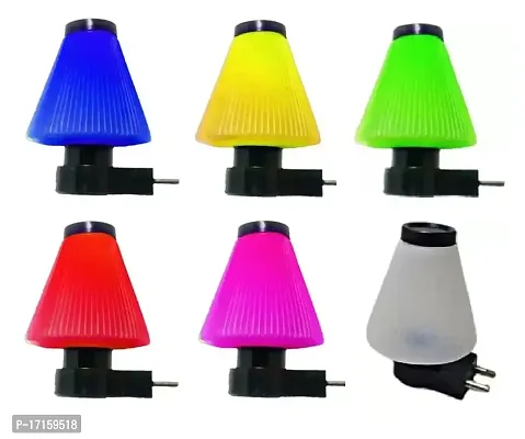 Elecsera Led Night Umbrella Shape Hanging Lights Night Lamp (6.5 cm, Multicolor)-thumb2