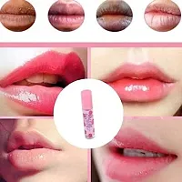 Elecsera Fruit Flavoured Lip Gloss Transparent Moisturizing Lip Gloss Long Lasting Nourishing Lip Oil  Plumper For A Long Time ALL FLAVOR (Pack of: 6, 21 g)-thumb2