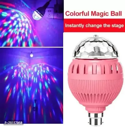 Beautiful Crystal Rotating Magic Disco LED Light With Bluetooth Connectivity-thumb0