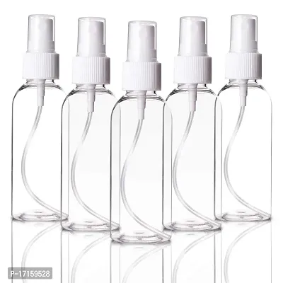 Elecsera Spray Bottle (Pack Of 5) 100 ml 100 ml Bottle (Pack of 5, White, Plastic)-thumb0