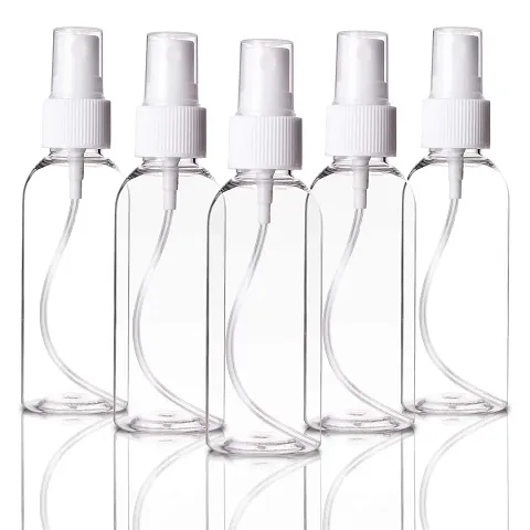 Elecsera Spray Bottle (Pack Of 5) 100 ml 100 ml Bottle (Pack of 5, White, Plastic)