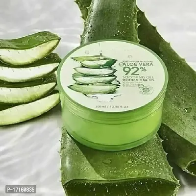 Elecsera 100% Bio Organic Aloe Vera Gel For Skin Acne, Scars, Dark spots Face  Hair Care (60 g)