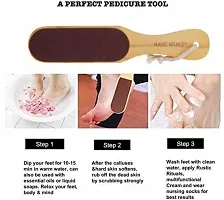 Elecsera Foot Scrubber Pedicure File Foot Filer for Dead Skin Professional Pack of 1-thumb2