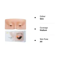 Elecsera Practice Face Board, face dummy for makeup practice, for Makeup Practice 3 g (Skin)-thumb4