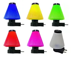 Elecsera Led Night Umbrella Shape Hanging Lights Night Lamp (6.5 cm, Multicolor)-thumb1