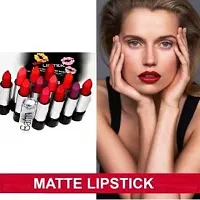 Elecsera Combo Balm Matte Lipstick - Set Of 12 (Multicolor, 4 g)-thumb2