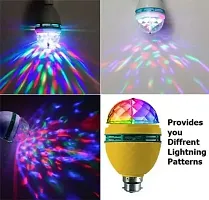 Elecsera 360 Degree LED Rotating Bulb Magic Disco LED Light, LED Bulb Light Lamp Colorful Single Disco Ball (Ball Diameter: 2.5 cm)-thumb4