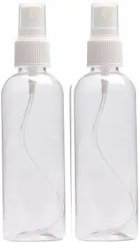 Classic Spray Bottle 100 Ml Bottle (Pack Of 2, White, Plastic)-thumb1