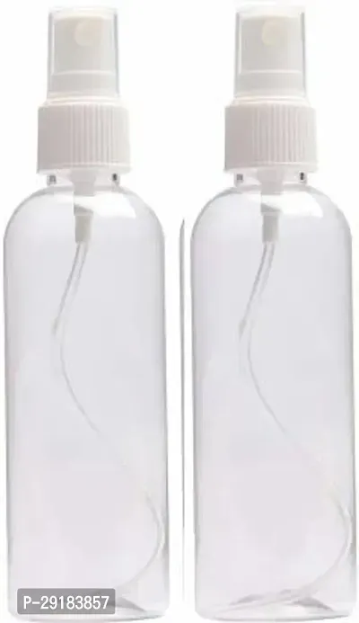 Classic Spray Bottle 100 Ml Bottle (Pack Of 2, White, Plastic)-thumb2