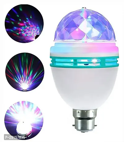 Beautiful Crystal Rotating Magic Disco LED Light With Bluetooth Connectivity-thumb0