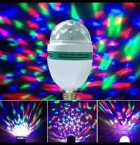 Elecsera 360 Degree LED Rotating Bulb Magic Disco LED Light, LED Bulb Light Lamp Colorful Single Disco Ball (Ball Diameter: 2.5 cm)-thumb3