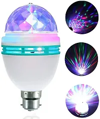 Beautiful Crystal Rotating Magic Disco LED Light With Bluetooth Connectivity-thumb1