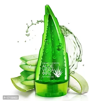 Elecsera 99% Pure Aloe Vera Gel- For Moisturizing,Cooling  Soothing (100 ml)-thumb0