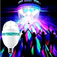 Elecsera Rotating Crystal LED Bulb,LED Light, LED Disco Light for Party,Function,Diwali Single Disco Ball (Ball Diameter: 2.5 cm)-thumb3