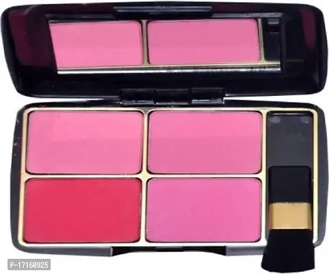 Elecsera 4 Color Blusher Kit for Face Makeup (Multi)