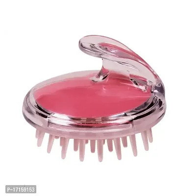 Elecsera Scalp Massager Exfoliator Shampoo Brush with Soft Silicone Bristles ()