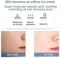 Elecsera Natural Ice Cream Mask Tube Ultra Cleansing Ice Cream Mask ice cream Acne Fades Moisturizing Smear Mask Blackheads Remover  Shrinking Pores-thumb1