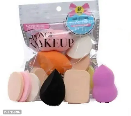 Elecsera Fashion Beauty Care Makeup Cotton Pad Applicator Foundation Makeup Blender Powder Buff Sponge Cosmetic Puff