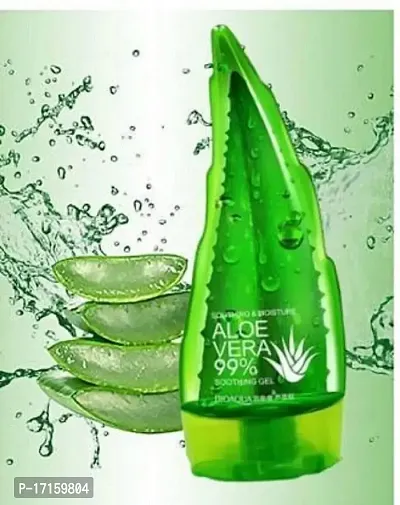 Elecsera 99% Pure  Organic Soothing Aloe Vera Gel For Face, Skin (100 ml)-thumb0