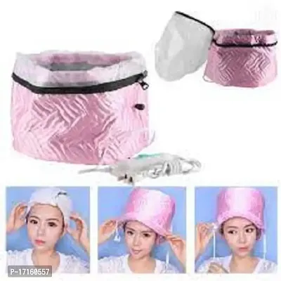 Elecsera Head Spa Cap Treatment with Beauty Steamer Nourishing Heating Cap Hair Steamer-thumb3