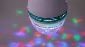 Beautiful Crystal Rotating Magic Disco LED Light With Bluetooth Connectivity-thumb3