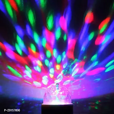 Beautiful Crystal Rotating Magic Disco LED Light With Bluetooth Connectivity-thumb3