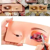 Elecsera Eye Makeup Practice Face Board,Face Dummy For Practice Skin Board (SKIN) 100 g (Skin)-thumb2