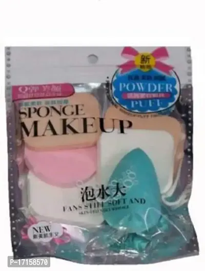 Elecsera 6 in 1 makeup sponge and Puff set for make up ()-thumb0