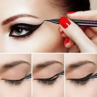 Elecsera Waterproof Eyeliner Black Pack of 6pcs 2.5 g (Black)-thumb4