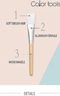 Elecsera Professional Face Pack and Facial Bleach Brush (Pack of 1)-thumb1