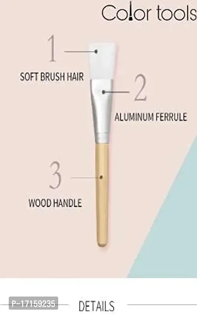 Elecsera Professional Face Pack and Facial Bleach Brush (Pack of 1)-thumb2