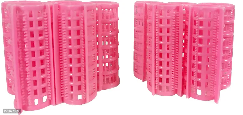 Beautiful Plastic Sponge Tool Salon Hairdressing Curlers Pack Of 10-thumb2