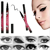 Glamezone Yanqina Precision Liquid Waterproof Lash Eyeliner Pencil (Black) - Pack of 3-thumb2