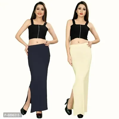 Buy Womens Cotton Blend Saree Shapewear Pack of 2 - MULTIPACK Online In  India At Discounted Prices