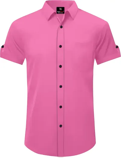 Men Solid Casual Shirt