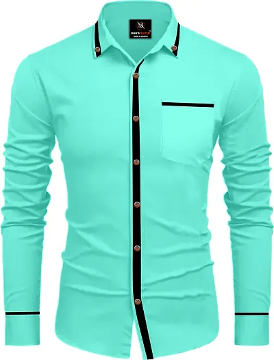 Men Solid Casual Shirt