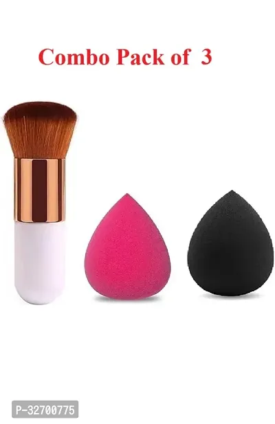 Long Lasting Makeup Brush with Sponge Combo