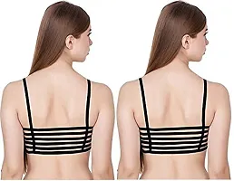 Abhiraj women's lightly padded bra daily use black pack of 1-thumb1